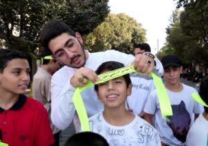 برپایی کاروان شادی توسط نوجوانان شهرری